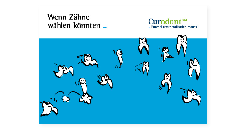 Atelier Leuthold Zürich, Grafik Design: Portfolio - Illustration - Illustration Curodont