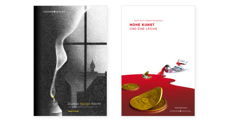 Atelier Leuthold Grafikdesign: Portfolio - Corporate publishing - Objekt Jordanverlag Buchcover