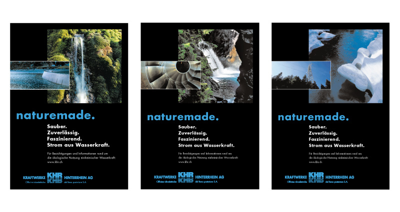 Atelier Leuthold Grafikdesign: Portfolio -  - Inserat KHR naturemade