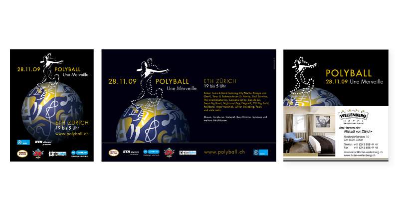 Atelier Leuthold Grafikdesign: Portfolio -  - Inserat Polyball 2009