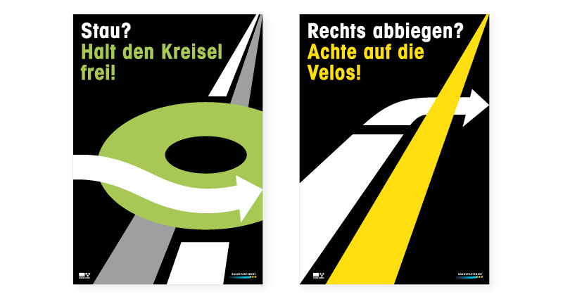 Atelier Leuthold Grafikdesign: Portfolio -  - Plakat Tiefbauamt Aargau